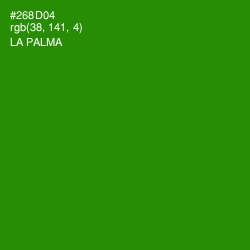 #268D04 - La Palma Color Image